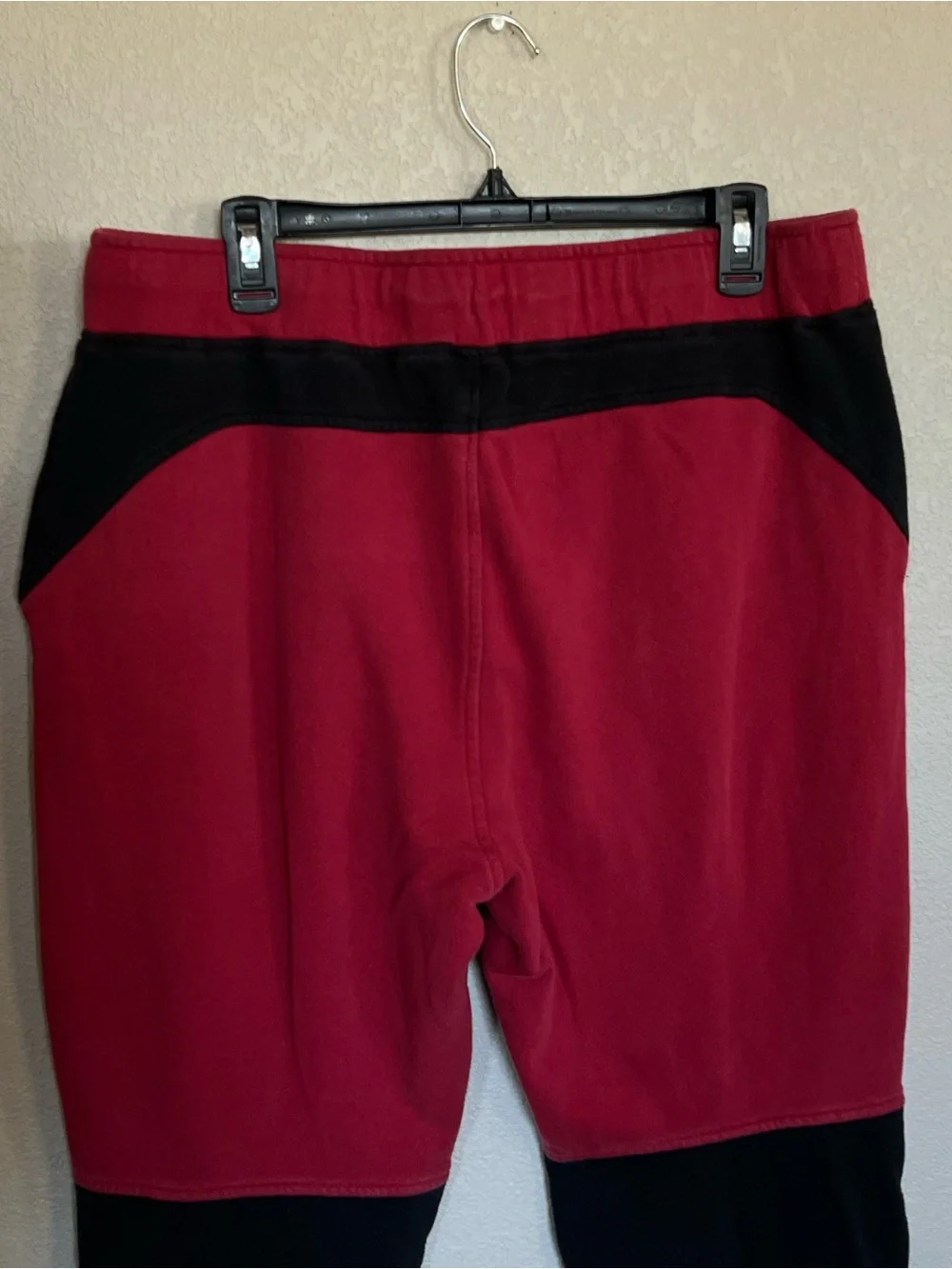 Fox Racing Lateral Moto Colorblock Fleece Joggers — Red, White & Black